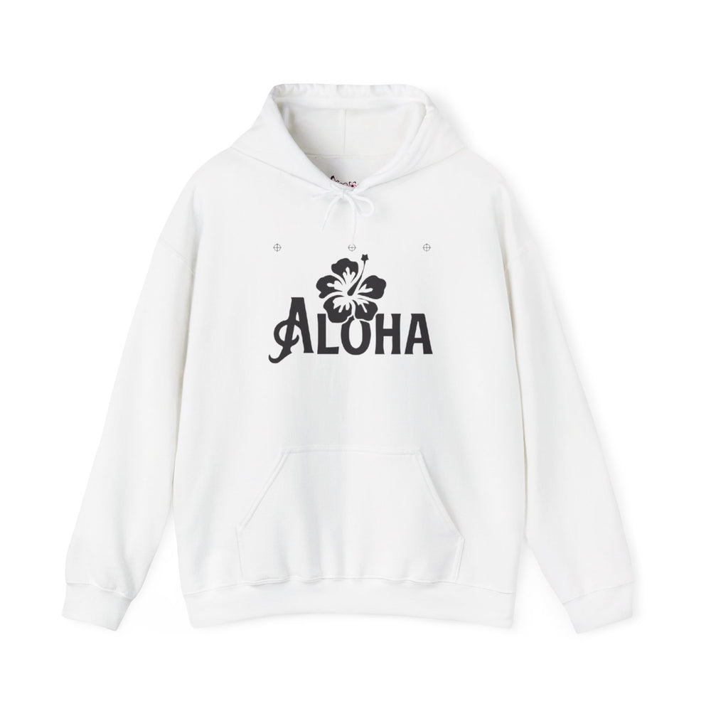 Gildan 18500 | PREMIUM Aloha Hibiscus Unisex Hoodie – Cozy Hawaiian Vibe Sweatshirt
