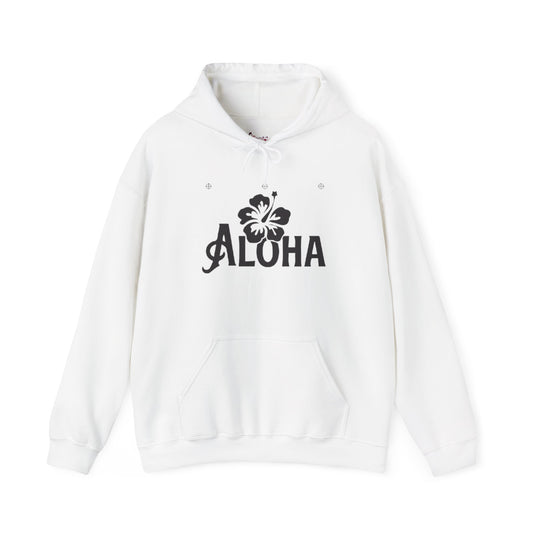 Gildan 18500 | PREMIUM Aloha Hibiscus Unisex Hoodie – Cozy Hawaiian Vibe Sweatshirt