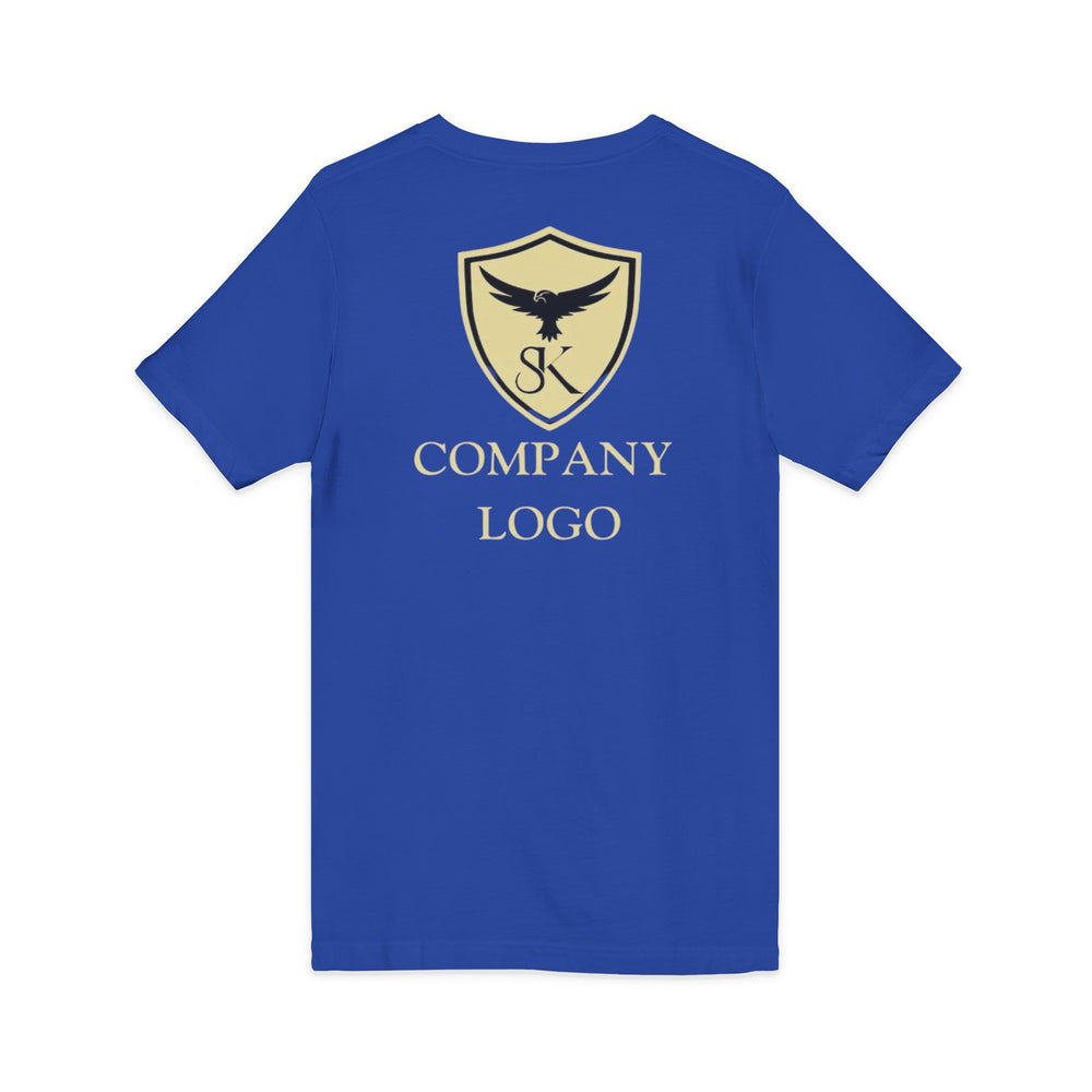 Unisex Jersey Short Sleeve V-Neck Tee