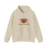 Gildan 18500 | Coffee Fuel Hoodie | Kawaii Coffee Cup Hoodie | Motivational Monday Morning Apparel