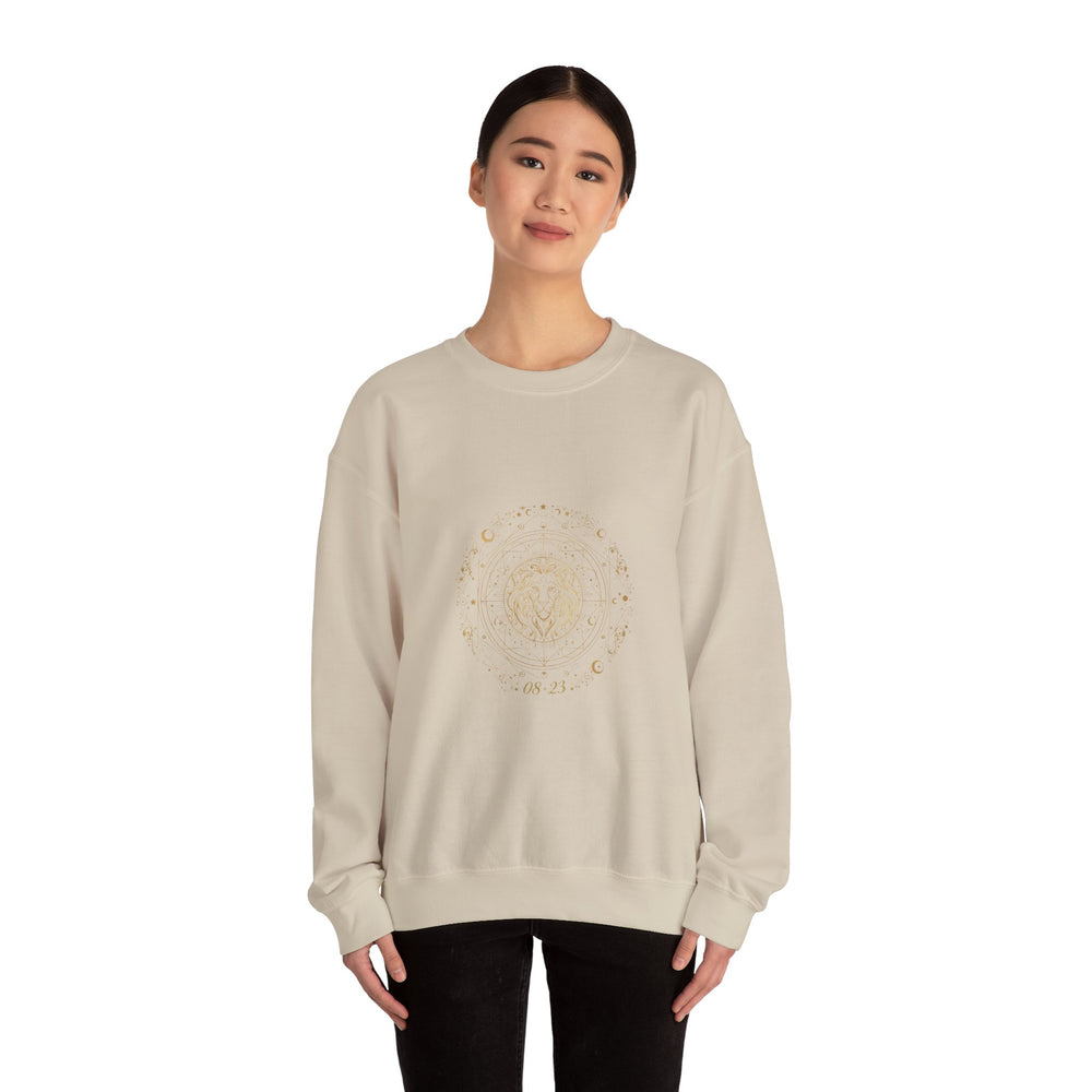 Zodiac Constellation Crest Sweatshirt | Astrological, Metallic Foil