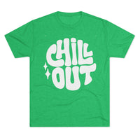 Next Level 6010 | Unisex Vintage 70s Style "Chill Out" Summer Graphic Tee