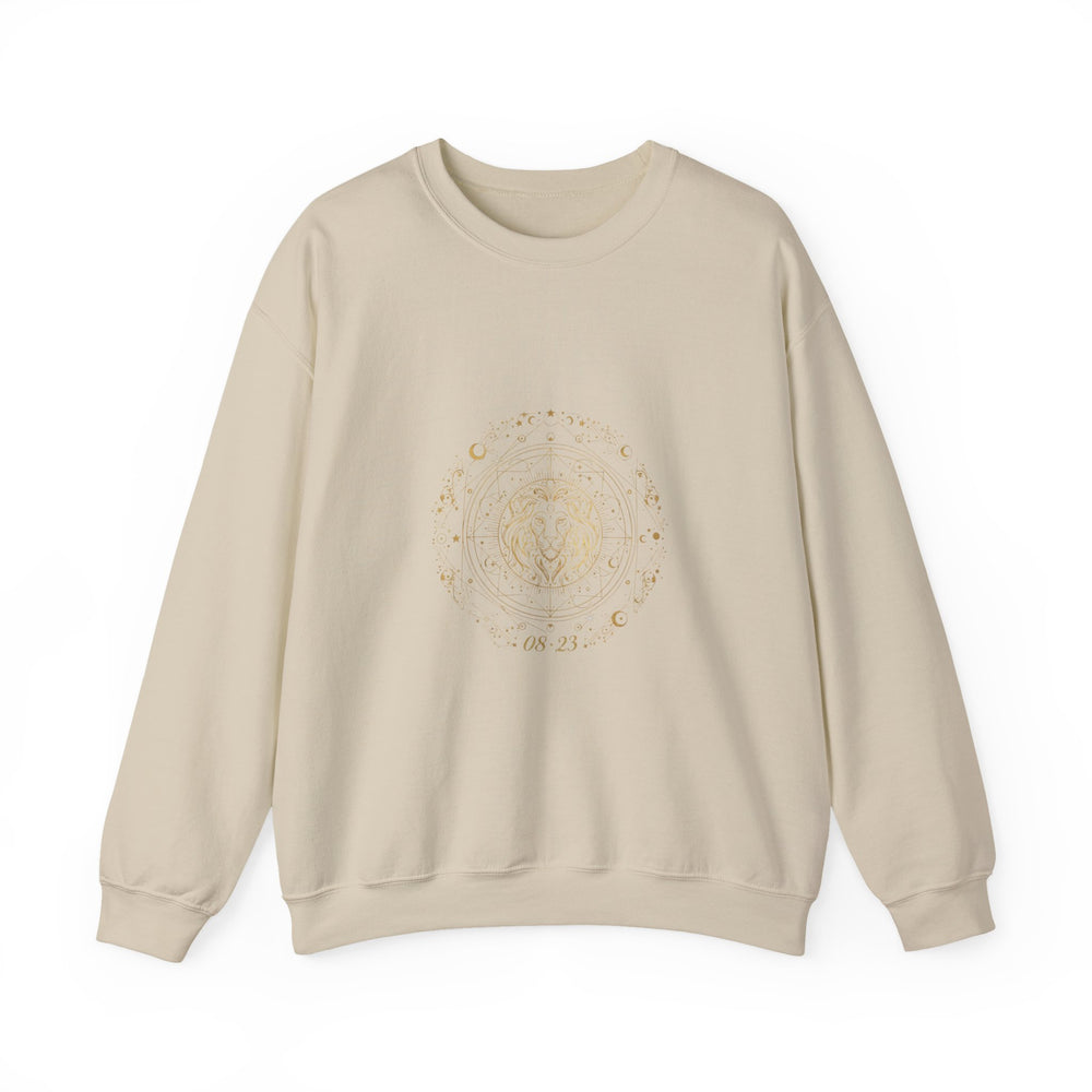 Zodiac Constellation Crest Sweatshirt | Astrological, Metallic Foil