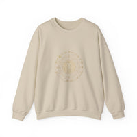 Zodiac Constellation Crest Sweatshirt | Astrological, Metallic Foil