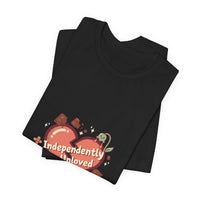 Independently Unloved Tee | Anti Valentine shirt, Single humor tee