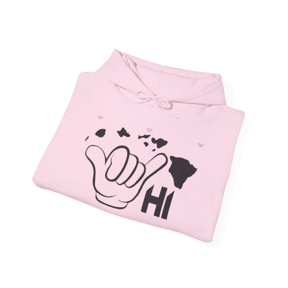 Gildan 18500 | Aloha Hawaii Shaka Hoodie – Unisex Pullover Sweatshirt