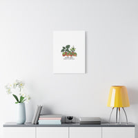 Plant Lady Canvas | Matte Stretched Botanical Pun Wall Art