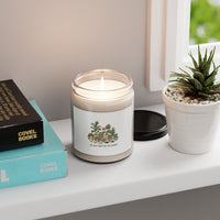 I’m Just Here for the Plants Soy Candle | Plant Parent Pun, Sage Cream