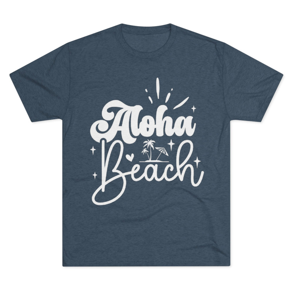 Next Level 6010 | Unisex Aloha Beach Vintage Inspired Unisex Tri-Blend Tee