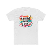 Next Level 3600 | Crafted with Love | Handmade Marker Aesthetic Unisex Jersey Tee | Crafted With Love T-Shirt — Colorful Handcrafted Maker Tee