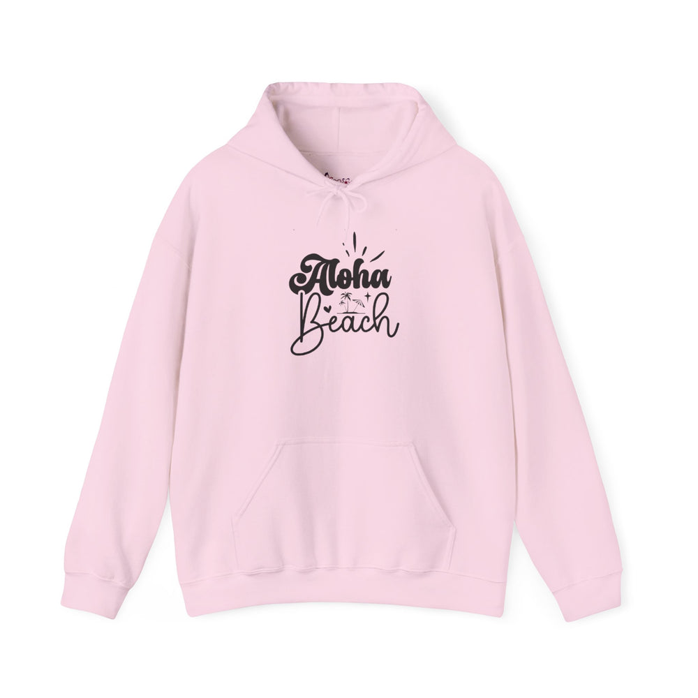 Gildan 18500 | Aloha Beach Unisex Hoodie – Cozy Pullover with Hawaiian Vibes