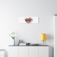 Single and Sassy Canvas | Anti Valentine Wall Art, Funny Valentine Poster