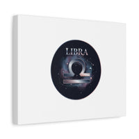 Libra Zodiac Canvas, Astrology Wall Art | Constellation Galaxy Print