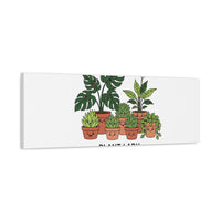 Plant Lady Canvas | Matte Stretched Botanical Pun Wall Art