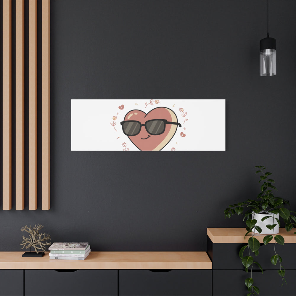 Single and Sassy Canvas | Anti Valentine Wall Art, Funny Valentine Poster