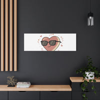 Single and Sassy Canvas | Anti Valentine Wall Art, Funny Valentine Poster