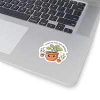 Plant-astic Puns Kiss-Cut Stickers | Plant Parent Humor, Succulent Sticker