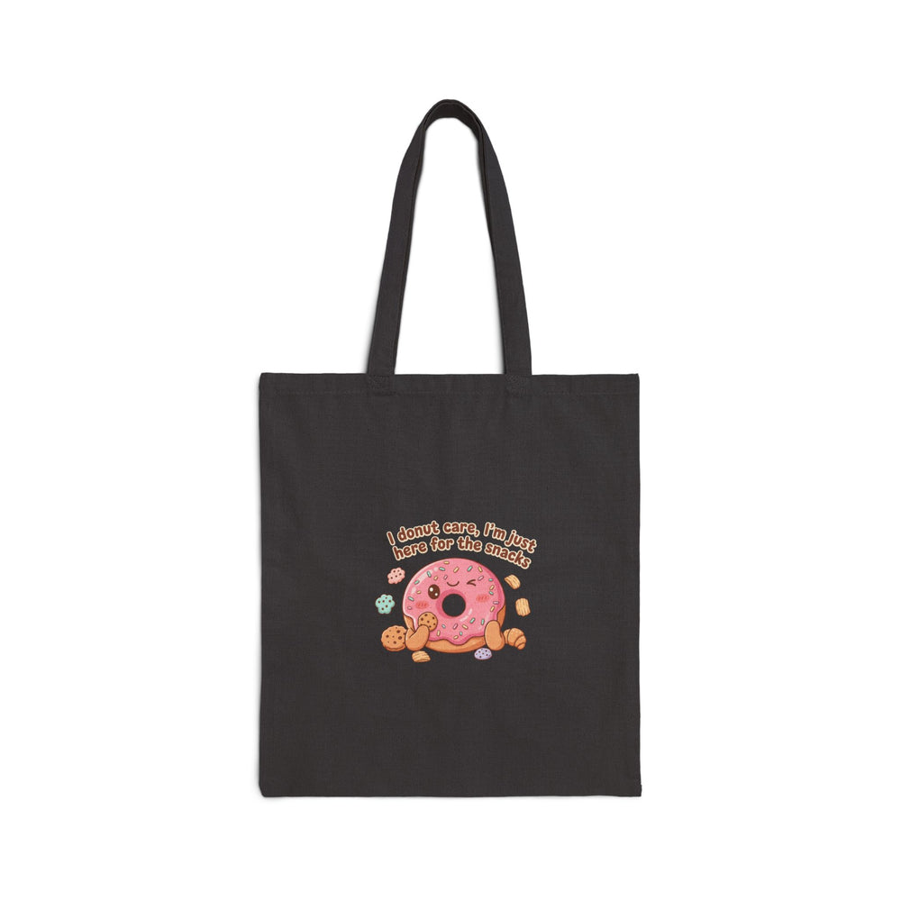 Donut Snacks Pun Tote | Cute Food Doodle, Cozy Pastel Illustration