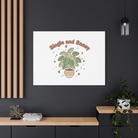 Single and Sassy Canvas, Matte Stretched | Anti‑Valentine, Funny Valentines Poster