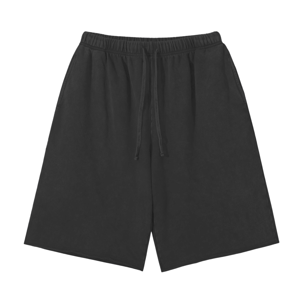 Men Snow Washed Raw Hem Shorts | shorts men,shorts women,shorts,short sleeve button down,short sleeve tops for women