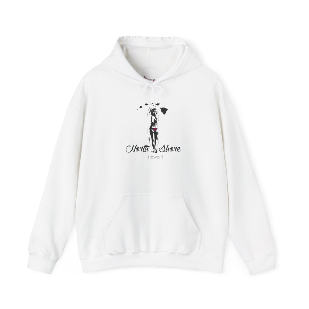 Gildan 18500 | North Shore Hawai'i Unisex Hoodie – Island Vibes & Coastal Style