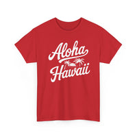 Gildan 5000 | Vintage Aloha Hawaii T-Shirt - Retro Island Paradise Tee - Unisex Hawaiian Vacation Shirt