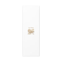 Cozy Winter minimal line art Canvas | Slow Life, soft life neutral wall decor