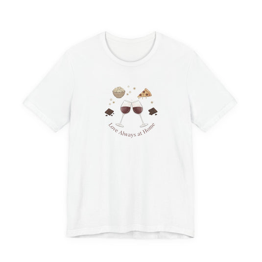 Bella+Canvas3001 | Cozy Candlelit Date Night Tee | date night at home, snuggle