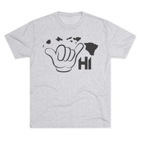 Next Level 6010 | Hawaii Island Vibes Shaka Sign Graphic Unisex T-Shirt
