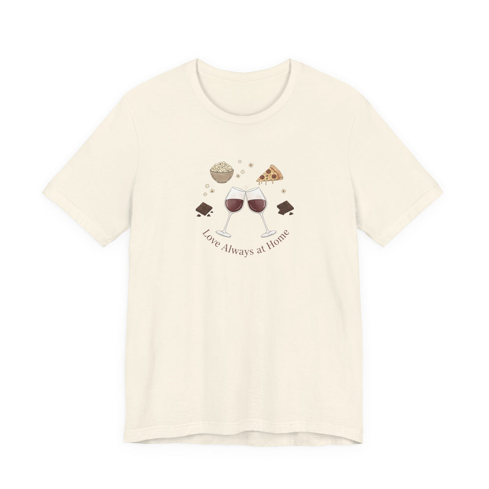 Bella+Canvas3001 | Cozy Candlelit Date Night Tee | date night at home, snuggle