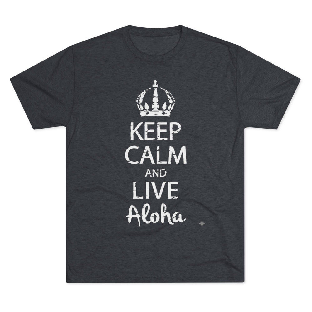 Next Level 6010 | Keep Calm and Live Aloha – Premium Unisex Comfort Tee