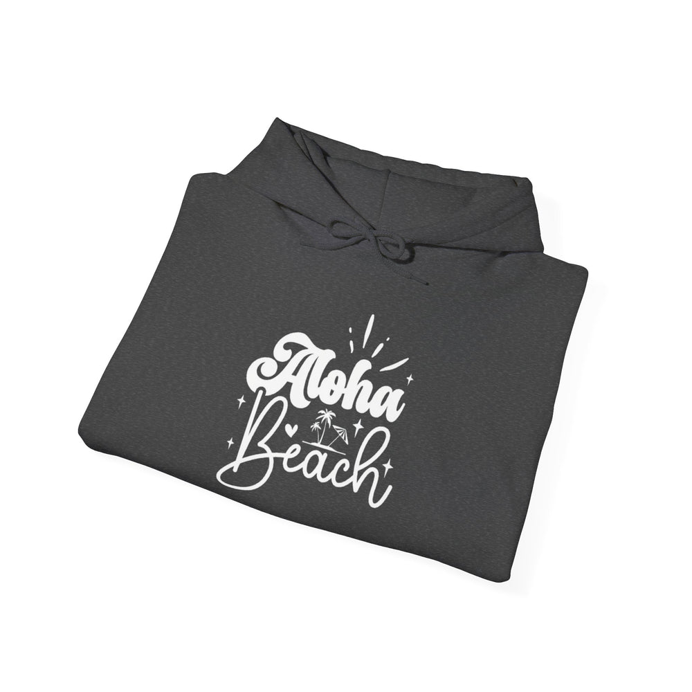 Gildan 18500 | Aloha Beach Unisex Hoodie – Cozy Pullover with Hawaiian Vibes