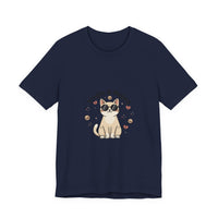 Single & Happy Cat Tee | Anti Valentine, Single Humor Shirt