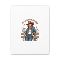 Stretched Matte Canvas Print — Custom Artwork & Photo Wall Canvas (1.25" Frame)