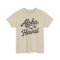 Gildan 5000 | Vintage Aloha Hawaii T-Shirt - Retro Island Paradise Tee - Unisex Hawaiian Vacation Shirt