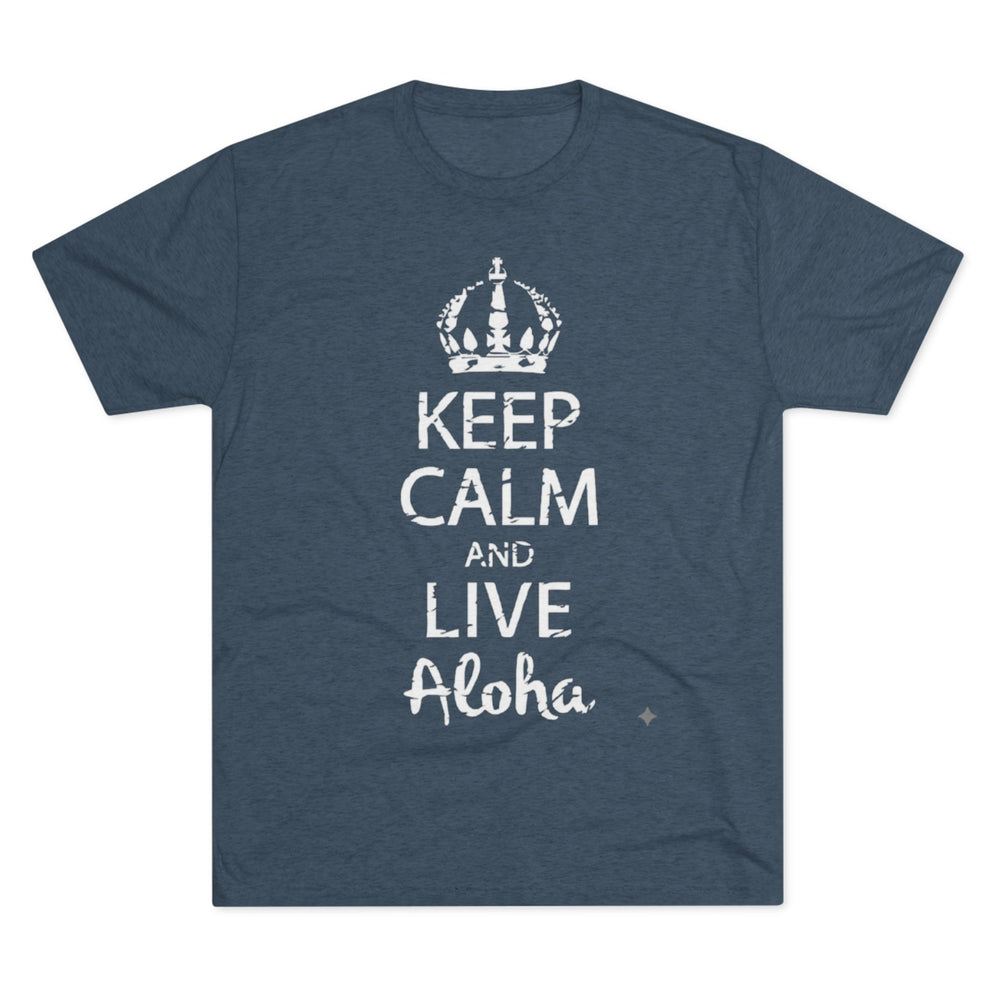Next Level 6010 | Keep Calm and Live Aloha – Premium Unisex Comfort Tee