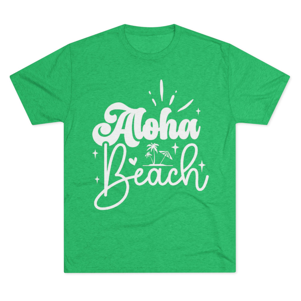 Next Level 6010 | Unisex Aloha Beach Vintage Inspired Unisex Tri-Blend Tee