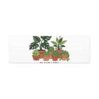 Plant Lady Canvas | Matte Stretched Botanical Pun Wall Art