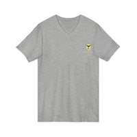 Unisex Jersey Short Sleeve V-Neck Tee