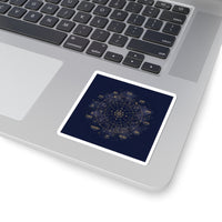 Zodiac Constellation Wheel Sticker | Astrology, Cosmic Gold Foil