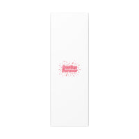 Besties Forever Canvas | Galentine’s Friendship Wall Art, Pink Confetti