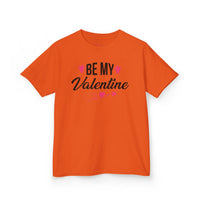 "Be My Valentine" Youth T-Shirt | Cute Heart & Arrow Graphic Tee for Kids | Boys & Girls School Holiday Top