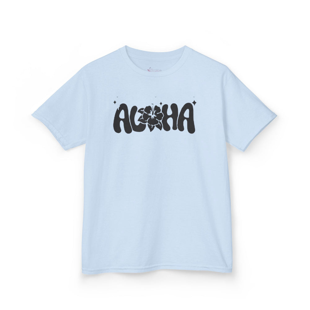 Gildan 5000B | Kids' Retro Aloha Spirit Cotton T-Shirt – Soft & Tropical Summer Tee