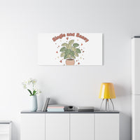 Single and Sassy Canvas, Matte Stretched | Anti‑Valentine, Funny Valentines Poster