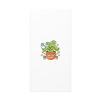 I Wet My Plants Canvas | Plant Parent Humor, Cute Succulent Art