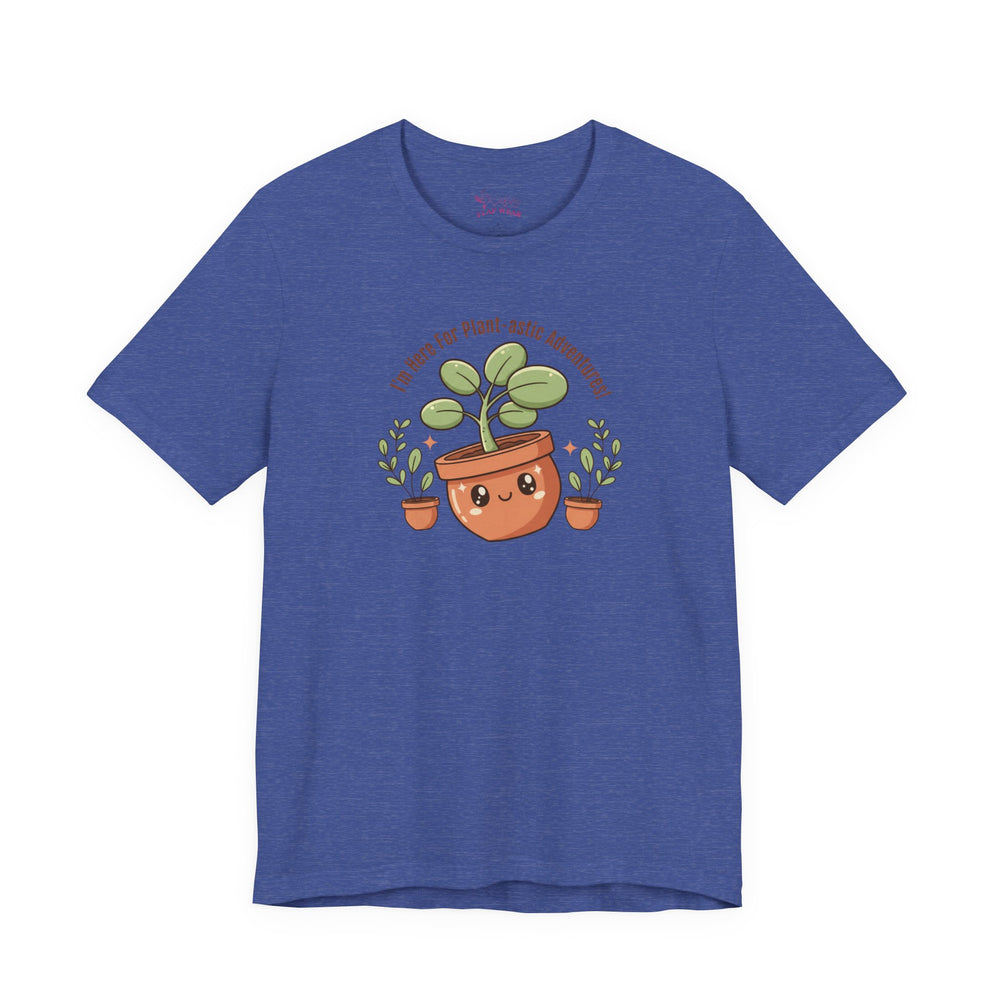 Bella+Canvas3001 | Plant-tastic Houseplant Pun Tee | Plant Mom Shirt, Succulent Pun
