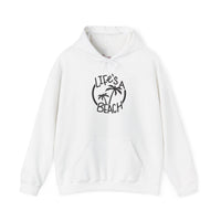 Gildan 18500 | COZY "Life's a Beach" Unisex Hoodie – Fun & Relaxed Beach Vibe Sweatshirt