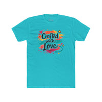 Next Level 3600 | Crafted with Love | Handmade Marker Aesthetic Unisex Jersey Tee | Crafted With Love T-Shirt — Colorful Handcrafted Maker Tee