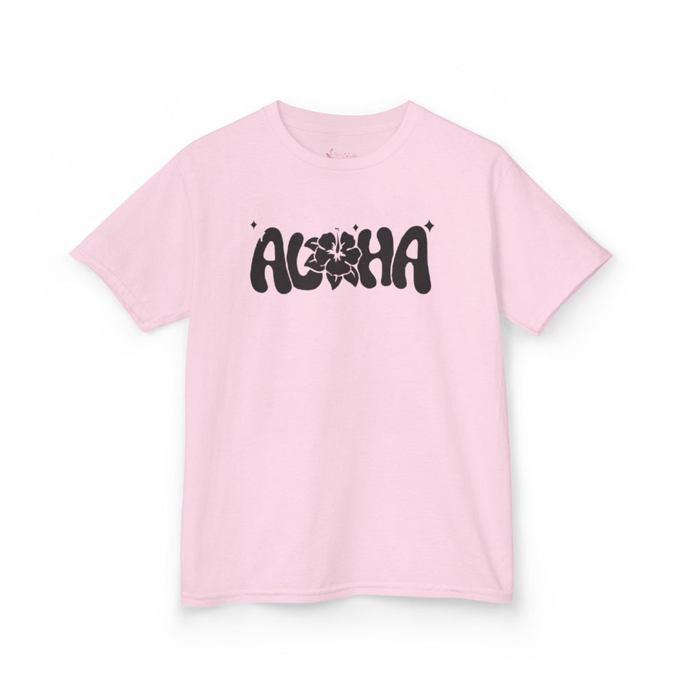 Gildan 5000B | Kids' Retro Aloha Spirit Cotton T-Shirt – Soft & Tropical Summer Tee