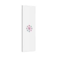 Hand-Drawn Emoticon Sticker Pattern Canvas | Cute Emoji Repeat Print